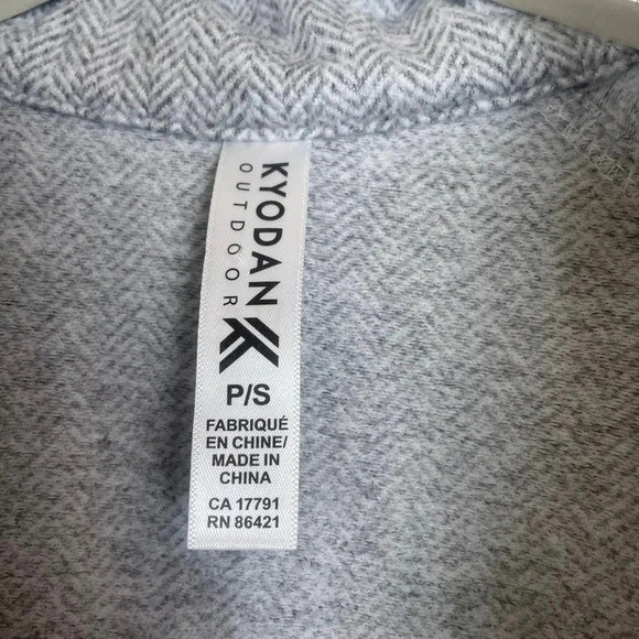 KYODAN•OUTDOOR Herringbone FLEECE PULLOVER - Picture 3 of 5